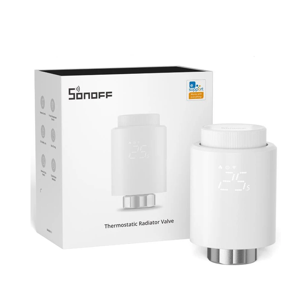 

SONOFF Smart TRV Zigbee термостатический клапан