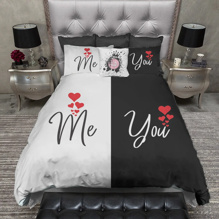 

Комплект постельного белья из 2 наволочек и пододеяльника из мягкой микрофибры