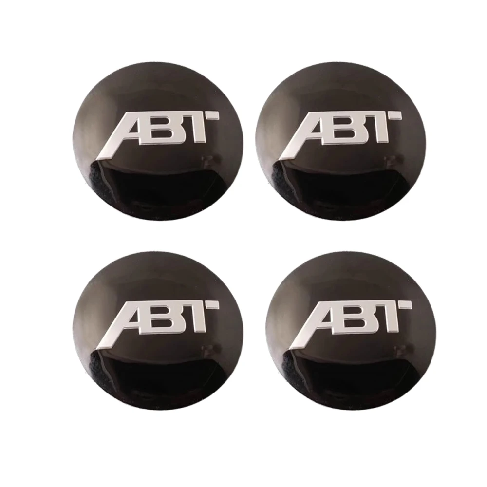 

56 мм модифицированные Автомобильные Наклейки На ступицу колеса, наклейки для ABT Logo Golf Passat Jetta Touareg Tiguan Caddy Vento Bora mk6