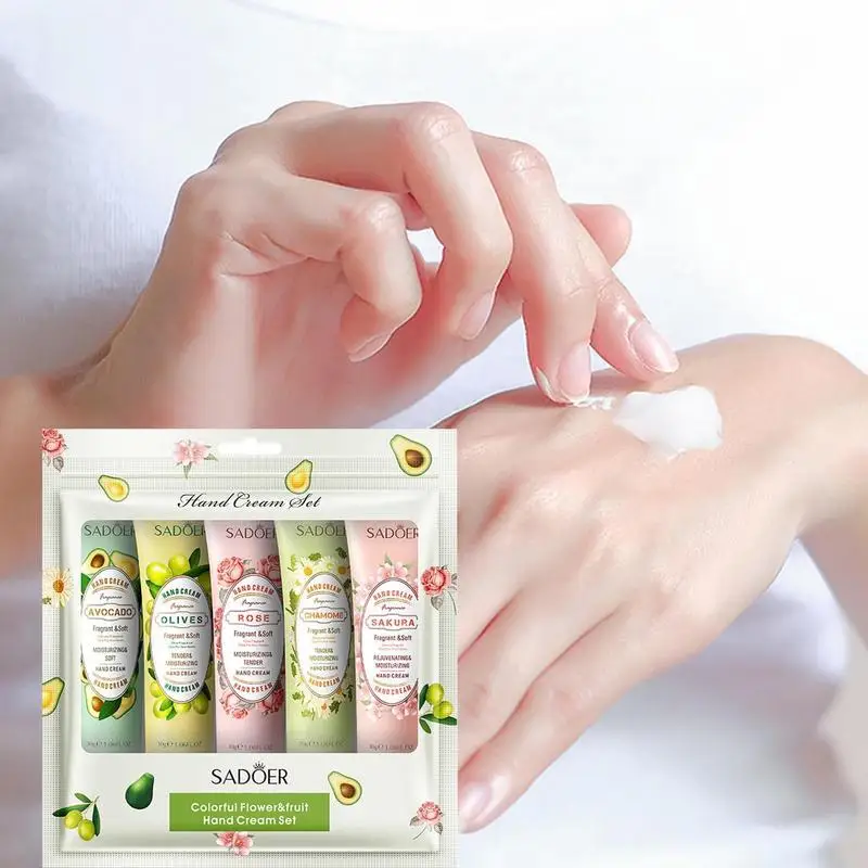 

5 шт., увлажняющий лосьон для рук и рук, против морщин