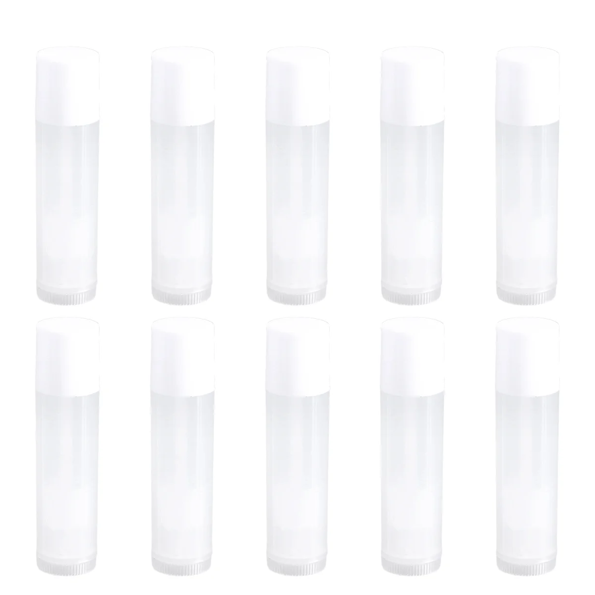 

50 Tubes Lipstick Holder Empty Lip Gloss Tubes Lip Balm Lipstick Lip Balm Storage Containers
