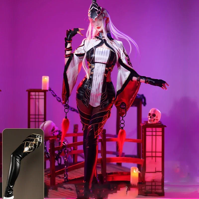 

Игра Naraka Bladepoint Ji Yingying Косплей костюмы сексуальное женское платье костюм комплект Хэллоуин вечеринка наряд