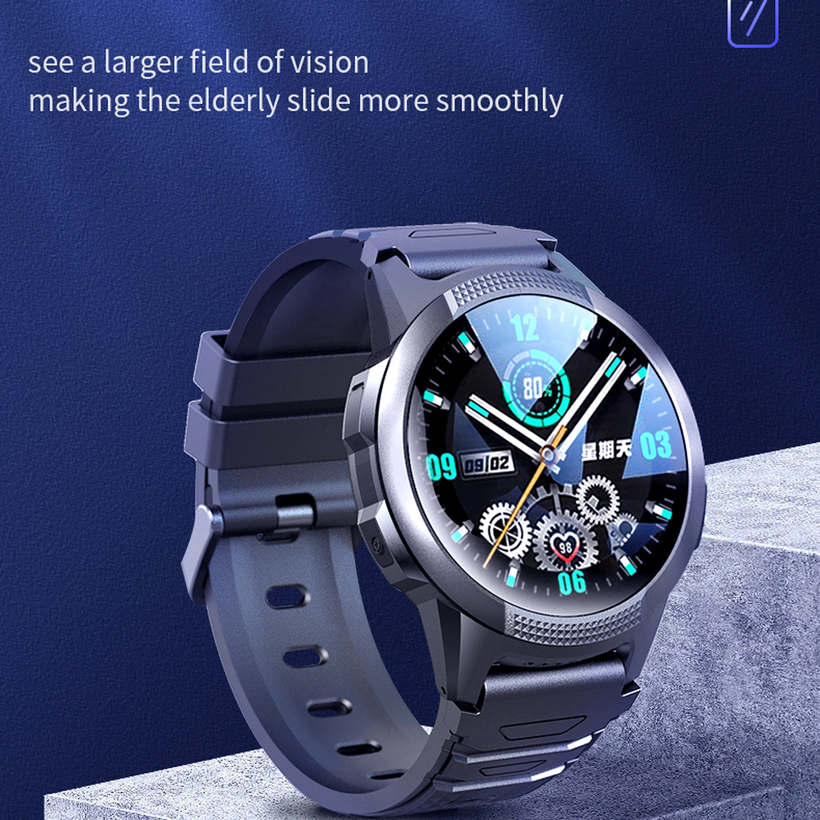 Для новой модели SOS вызова водонепроницаемые умные часы с GPS-позиционированием