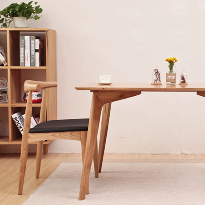 

Luxury Modern Dining Chairs Outdoor Furniture Luxury Wood Artist Beach Relax Chair Lazy Cadeira De Jantar Cafe Furniture SY50DC