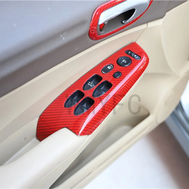 

Left/Right hand drive Door Armrest Window Lift Button Panel Cover Trim Interior Accessories For Honda Civic 8th 2006 -2011