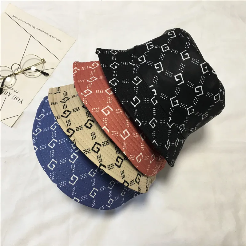 

Bucket Hat Women Summer Hats for Women Ladies Hats and Caps Double-sided Wearable Kpop Visors Beach Hat Outdoor G Letter Sun Cap