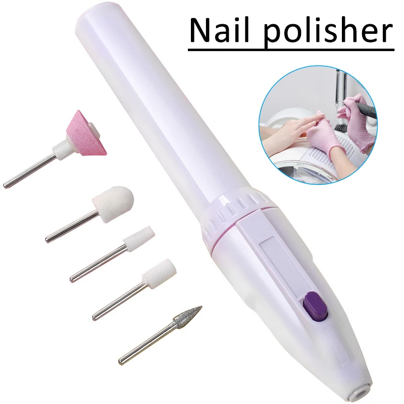 

Электрический набор для полировки ногтей, набор для маникюра и педикюра, шлифовальный инструмент для ногтей, полировщик для ногтей, набор д...