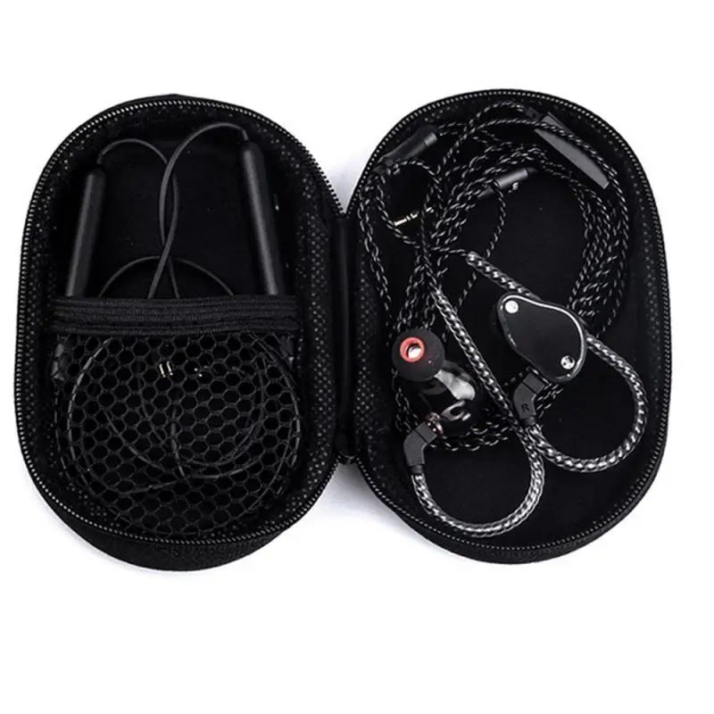 

2/4/6PCS Data Cable Headphone Bag Earphones Case Headset Bag Oxford Cloth Anti-shock Compressive Headset Package Anti-fall