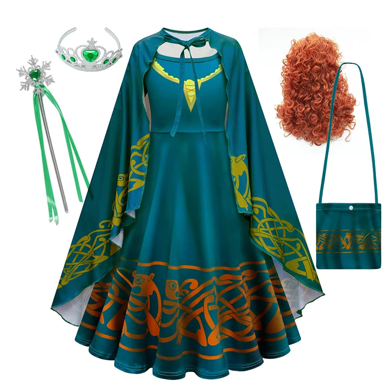 

Princess dress Children's Christmas party Cosplay Halloween costumes for kids girl