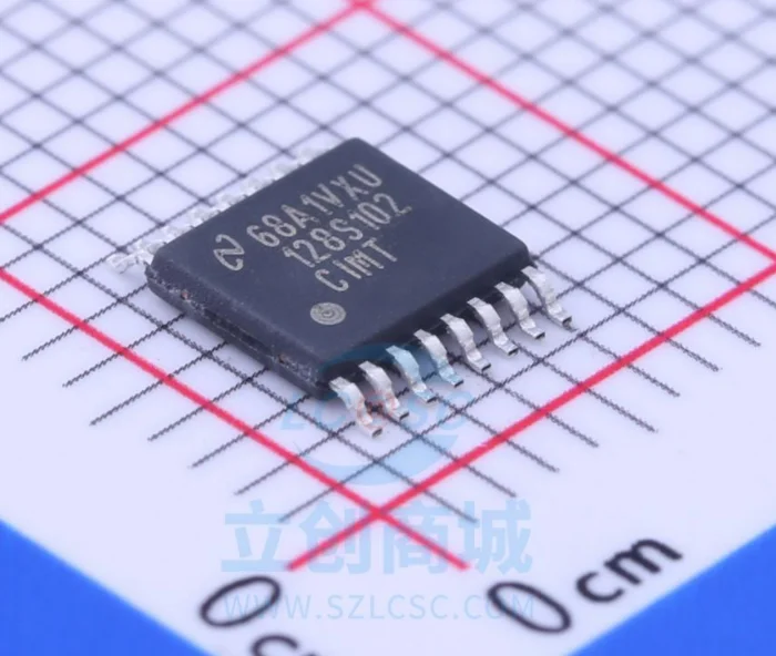 

1 PCS/LOTE ADC128S102CIMTX/NOPB ADC128S102CIMT/NOPB ADC128S102CIMTX ADC128S102CIMT 128S102 TSSOP-16 100% New and original