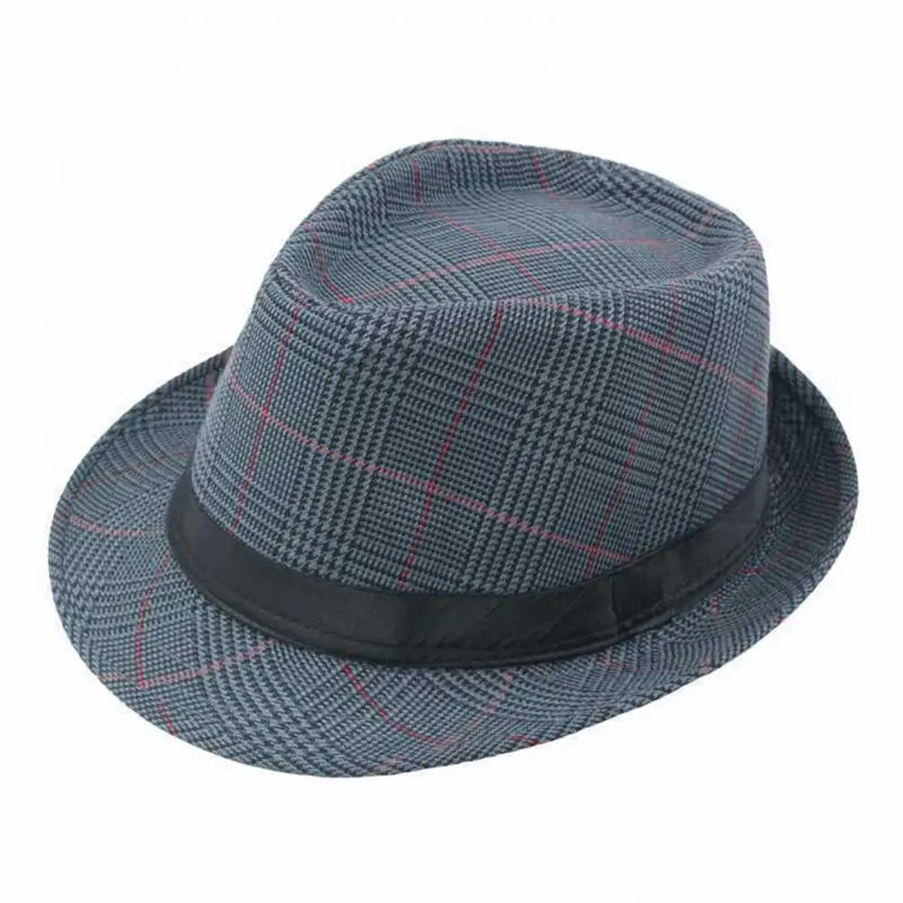 

Male Cap Chic Portable Deep Short Brim Anti-UV Men Hat for Daily Wear