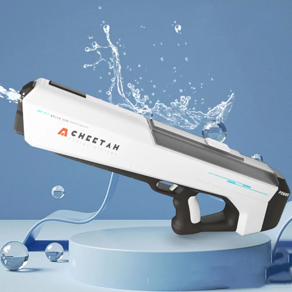 

Automatic Water Absorption Electric Water Gun High Tech Automatic Water Soaker Gun Large Capacity High Pressure Water Gun Toys