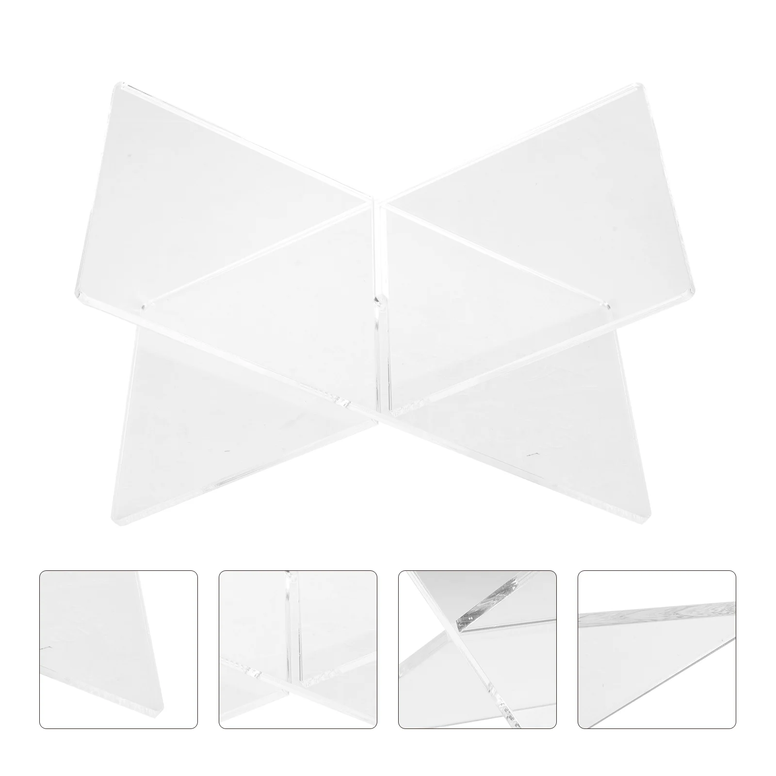 

Book Stand Acrylic Reading Holder Display Rack Holders Easel Clear Bracket Shelfopen Stands Magazines Textbook Recipe Menu Frame
