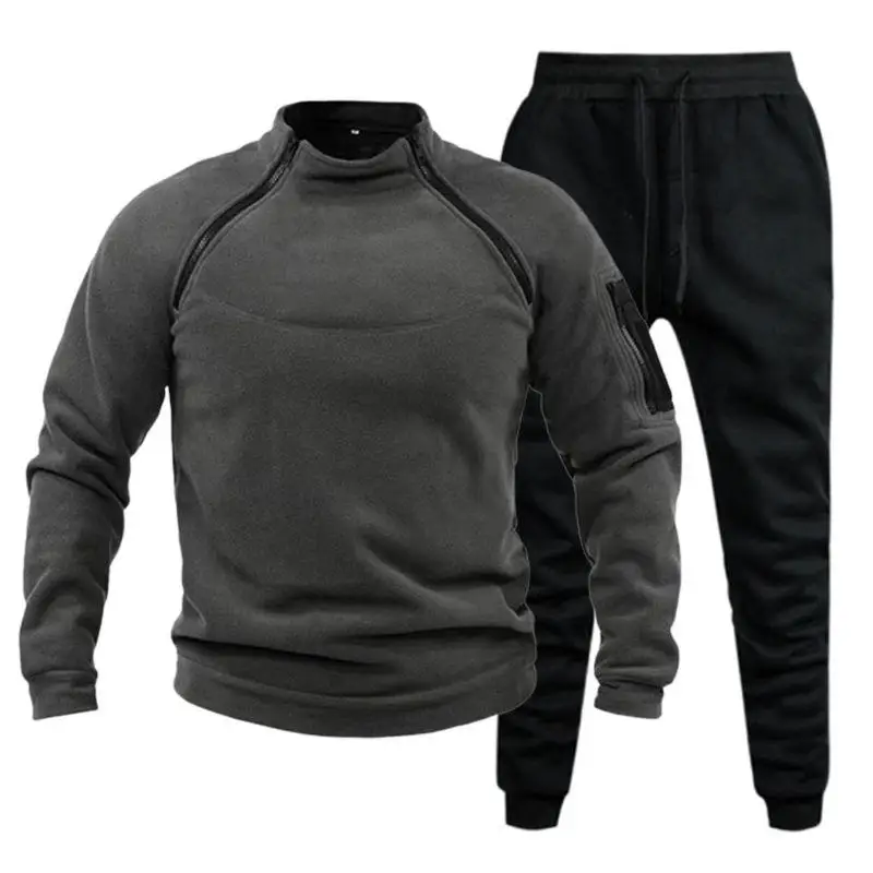 

Men's Sweater Loose Solid Color Outdoor Warm Breathable Tactics