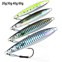 fishing lures baits gear tackle accessories 20g30g40g60g long shot sea fishing bass mackerel artificial bait accessories