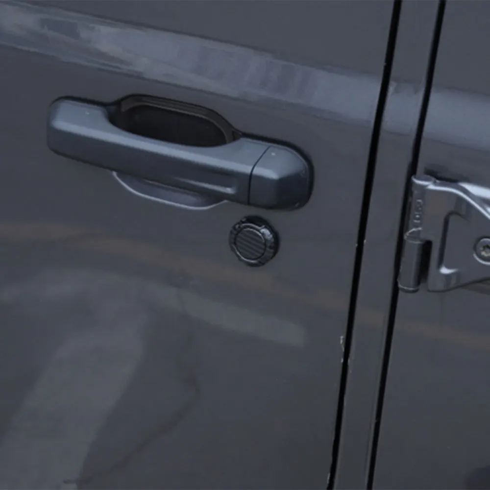 

3 шт., автомобильные защитные наклейки из углеродного волокна для Jeep Wrangler JL JLU Gladiator JT 2018-2021