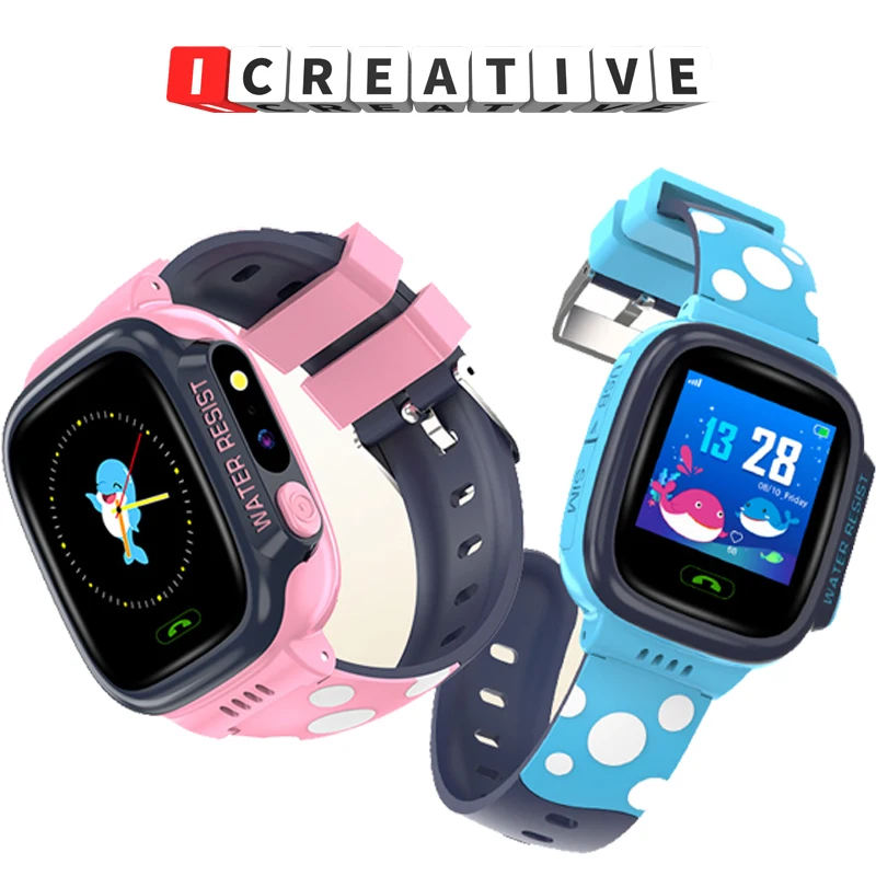 

Детские Смарт-часы Icreative Y92, GPS + WiFi, Sim-карта