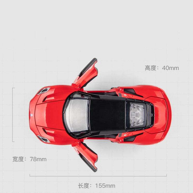 Рисунок 4 - Модель спортивного автомобиля Maserat i MC20 из сплава