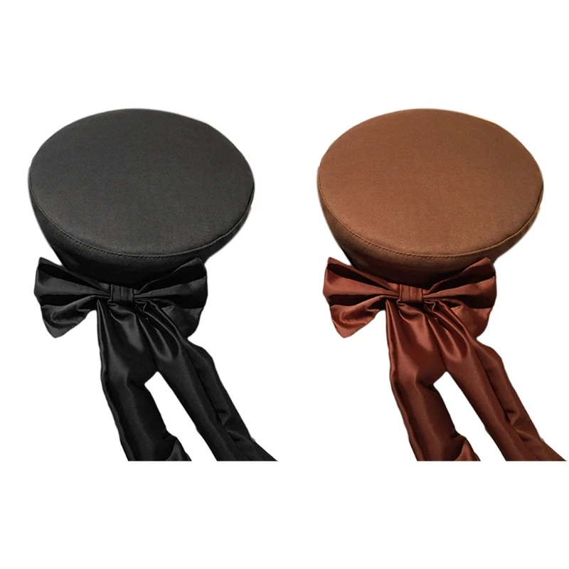 

Hat Ribbon Bow Decor Elegant Winter Warm Cap One Size for Women Girls Lady