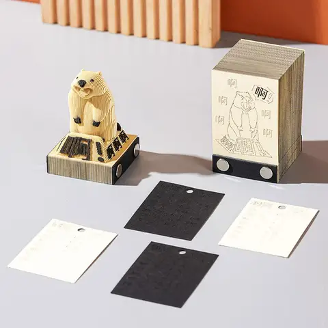 3D Бумажный Календарь 2026