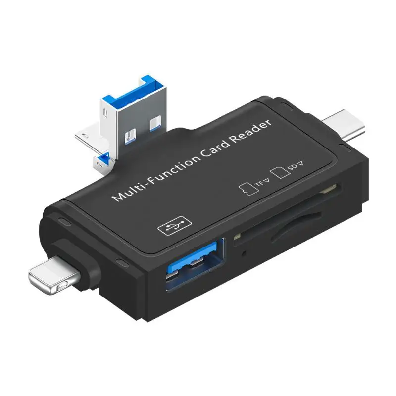 

Устройство для чтения SD-карт, USB 2023, 7 в 1, USB 2,0