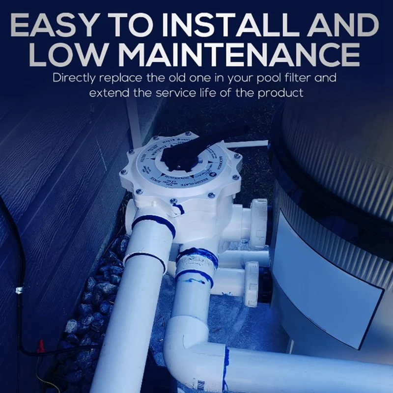 270067 2-дюймовый верхний клапан в сборе для многопортовых клапанов Pentair Hiflow с