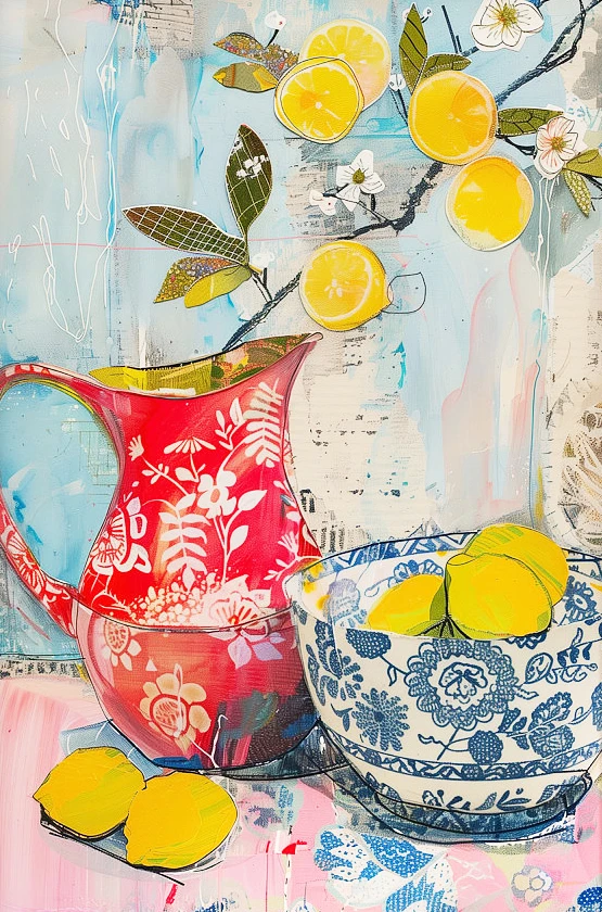 

Винтажные кухонные принты на холсте HALFLEMART