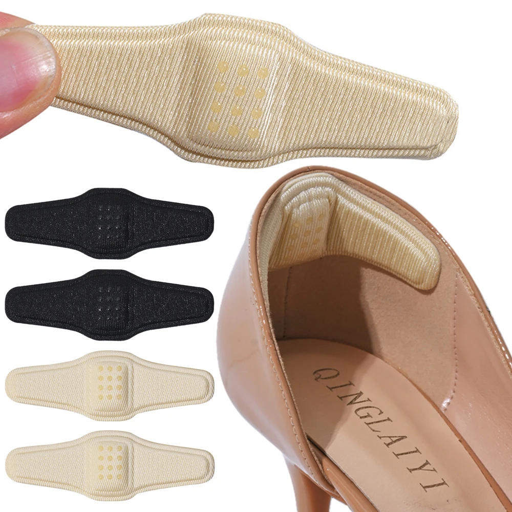 1/4Pairs Women's High Heel Stickers Anti-wear Shoe Inserts Pads Feet Care Back Adhesive Pain Relief Protector Cushion Insoles