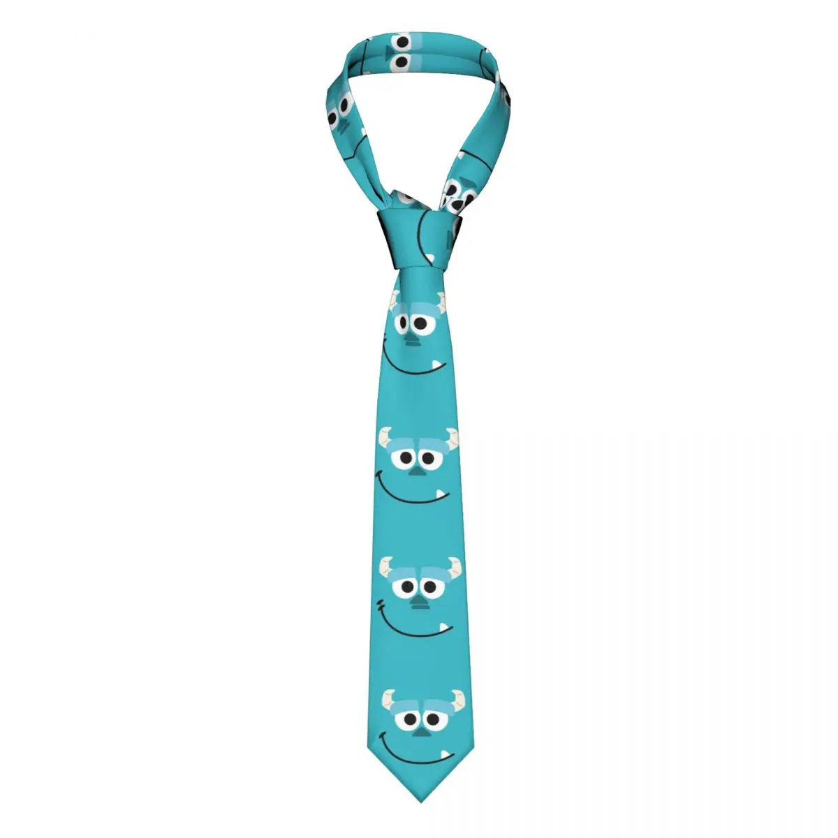 

Sullivan Monster University Neckties Men Women Fashion Polyester 8 cm Wide Neck Tie for Men Suits Accessories Cravat Business