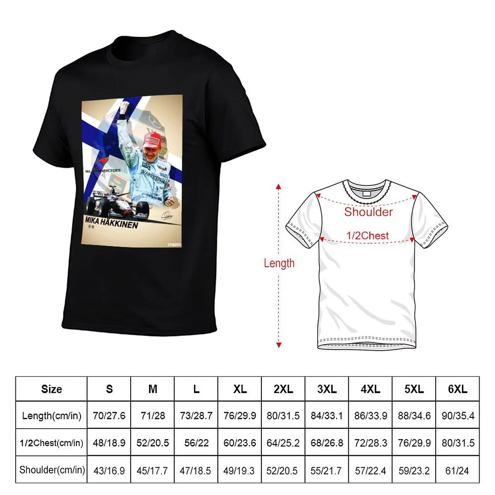 Футболка Mika-Hakkinen-Classic: удобная рабочая одежда. (art.: 3920dce08a898) - 3920dce08a898