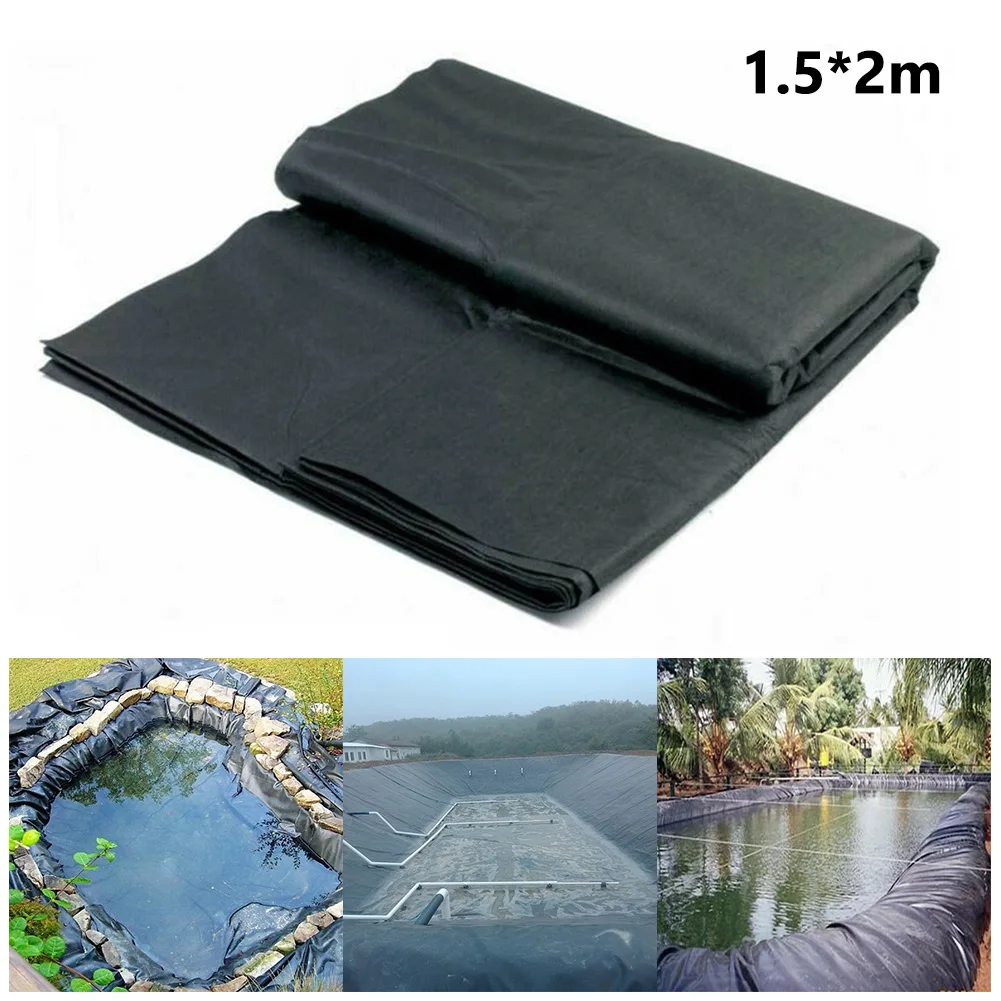 

Fish Pond Liner Pond Membrane Durable Flexible Garden Landscaping Liner Cloth PE Membrane Patio Pools Fountains