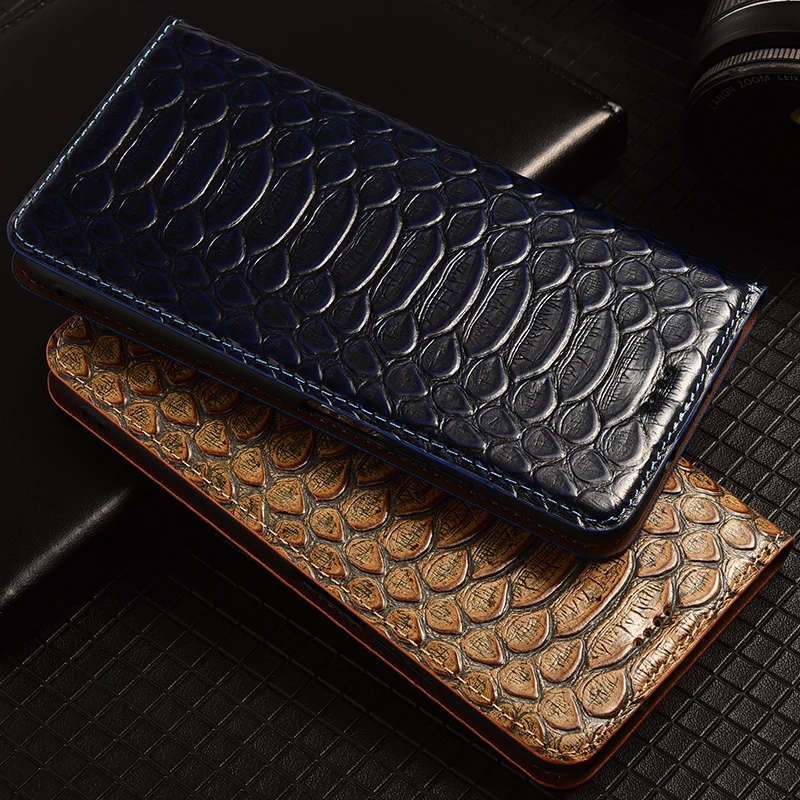 Флип-чехол с рисунком питона для Samsung Galaxy M62 M55 M54 M53 M52 M34 M31s M30 M23 M21 M12 M14 C55 защитный