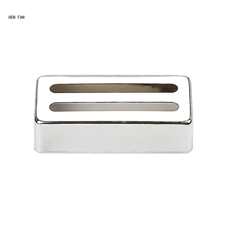 Крышка звукоснимателя гитары латунная крышка с двумя слотами и двойной катушкой