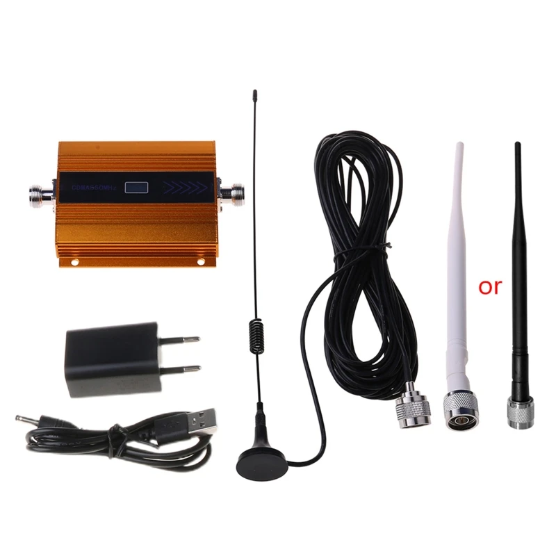 

Universal Practical FM Signal Amplifier Anti-interference Antenna Radio FM Booster 850MHz CDMA Mobilephone Amp For Radio