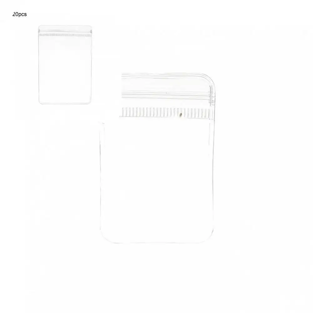 

20Pcs/Set Jewelry Storage Bag Attractive PET Wide Application for Girls Necklace Organizer Bag Jewelry Storage Bag