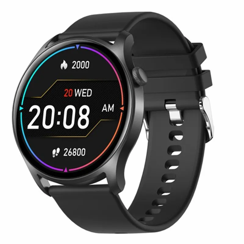 

Круглые Женские Смарт-часы KC08 с сенсорным экраном, спортивный фитнес-трекер IP67, водонепроницаемые женские Смарт-часы для мужчин и женщин, дл...