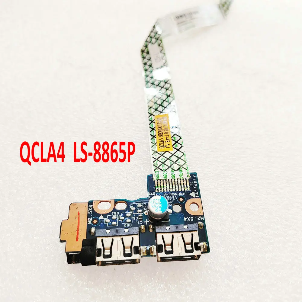 QCLA4 LS-8865P для Samsung NP350V5C NP355V5C NP350V5X NP365E5C Кнопка питания USB плата 435M2R99L 100% протестирована