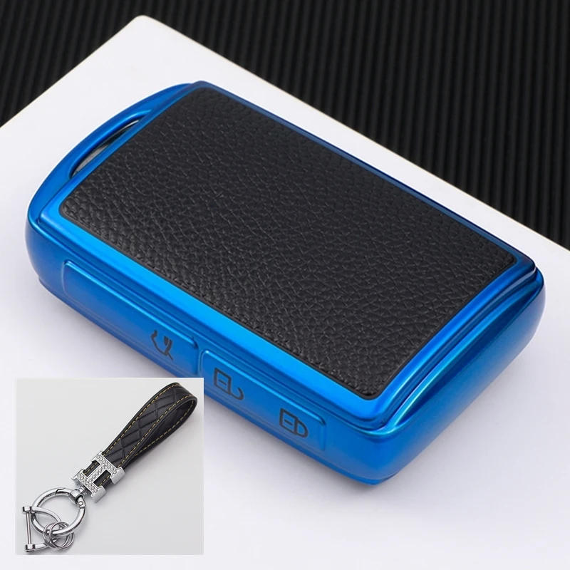 

Leather TPU Car Remote Key Prote Case Cover For Mazda 3 Alexa CX30 CX-30 CX-5 CX5 CX3 CX-3 CX8 CX-8 CX9 CX-9 Decor Accessories