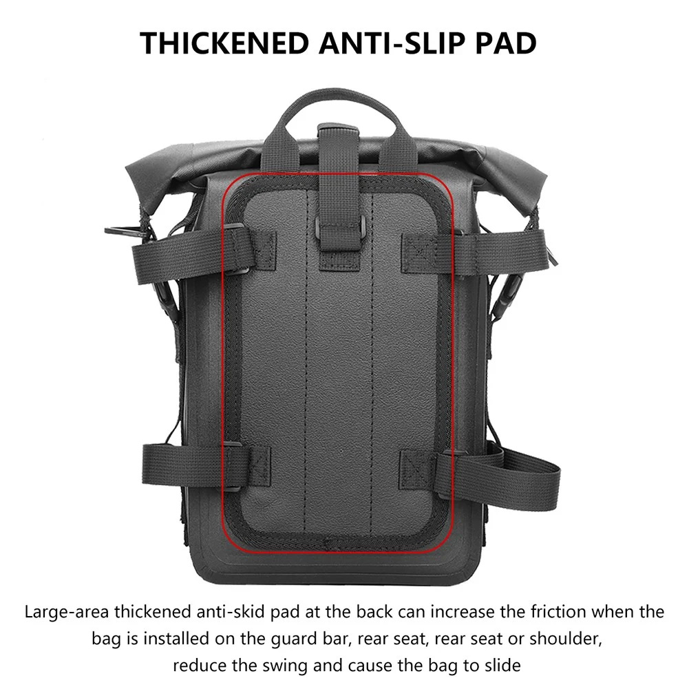 Боковая мотоциклетная сумка водонепроницаемая на седло двигателя велосипедный