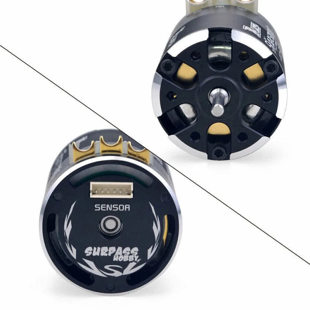 Фото SURPASS Supersonic 540 Sensored Motor 8,5T 10,5T 13,5T 130A Бесщеточный ESC для радиоуправляемого автомобиля 1/10 1/12 №5