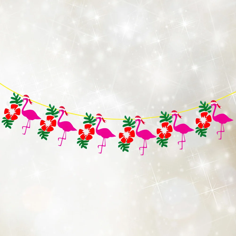 

1pc Banner Beautiful Hanging Paper Photo Props Party Supplies Decor Garland for Christmas