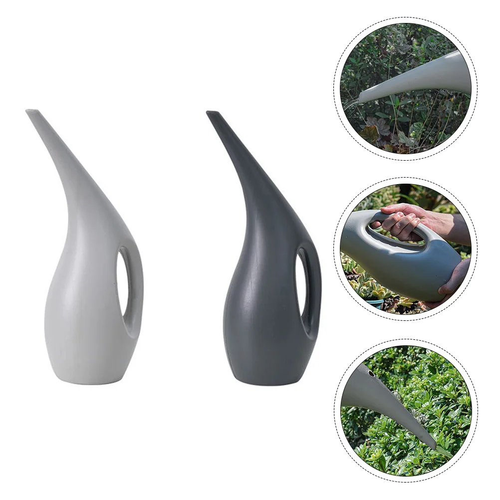 

2pcs Practical Long Mouth Watering Pot Flower Watering Kettle Gardening Sprayer