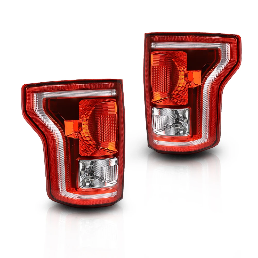 

Pair Left Right Side Tail Light Housing Replacement For Ford F-150 2015 2016 2017 Styleside No Blub