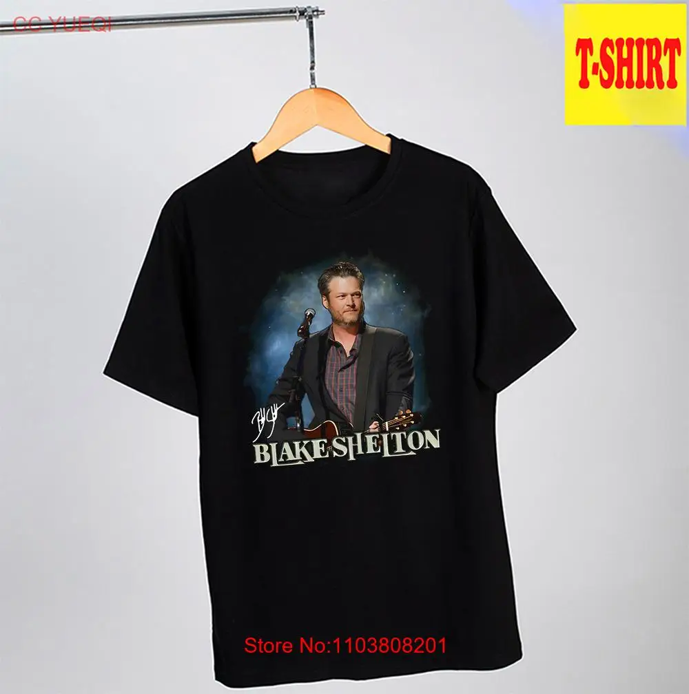 Мужская хлопковая футболка Blake Shelton все размеры от S до 5XL EE1380