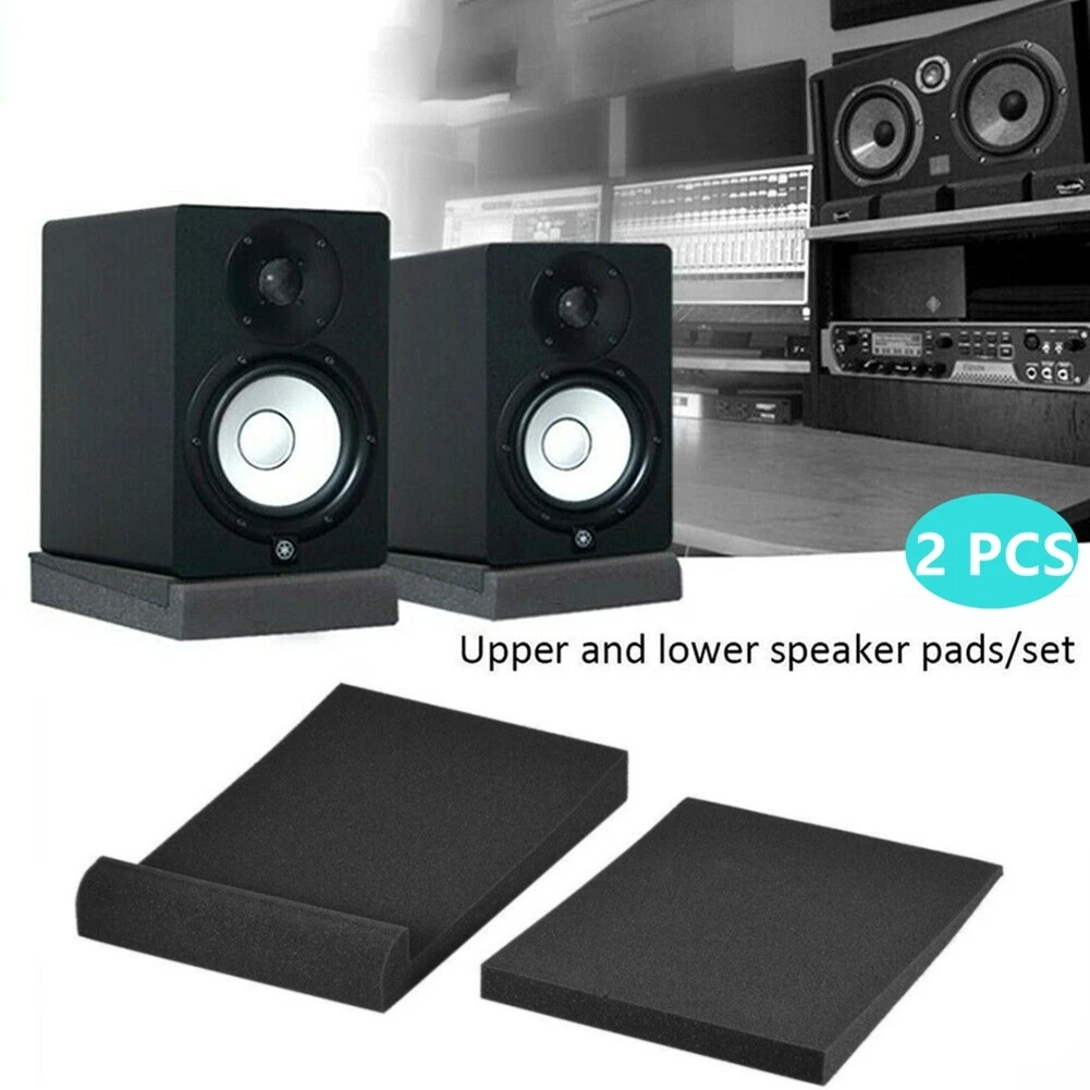 

1set Studio Monitor Isolation Pads High Density Acoustic Foam For Speaker Stand Piano Room Sound Reinforcement Cushion Hot Sale