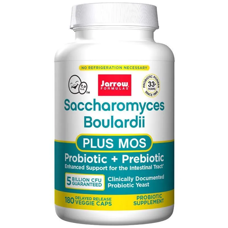 Saccharomyces Boulardii Plus Mos Probiotic +Prebiotic Clinically Documented Probiotic Yeast