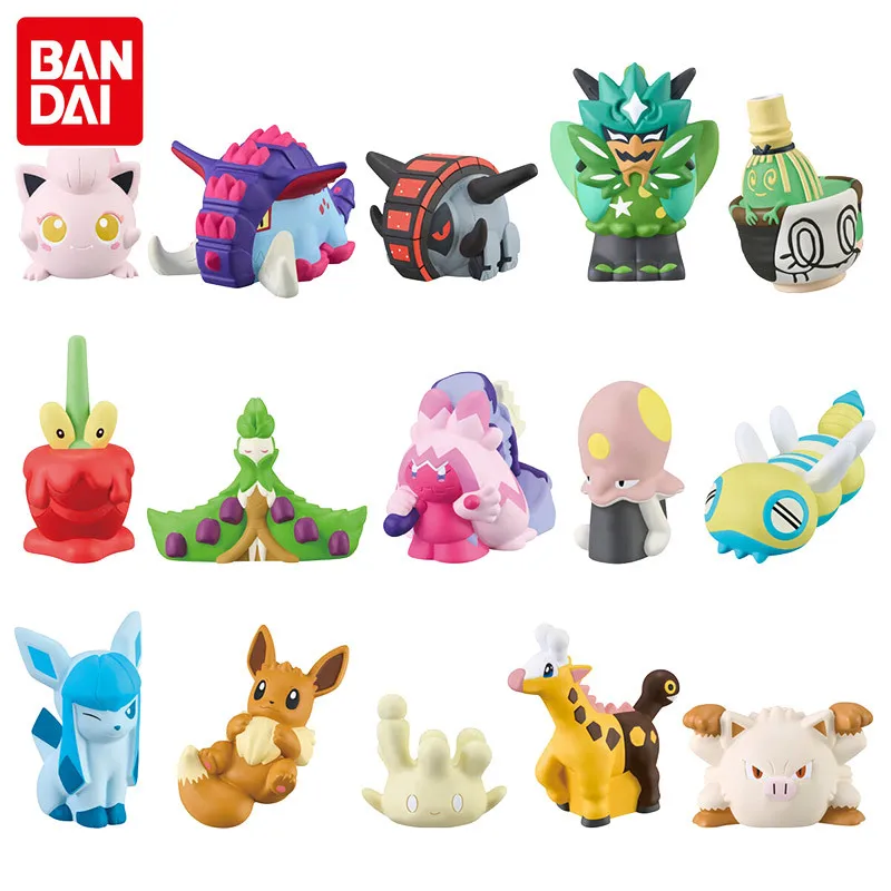 Фото Bandai натуральная игрушка CANDY Pokemon, аниме-фигурка Scream Tail, Great Tusk Iron Treads, экшн-фигурки, игрушки для мальчиков и девочек, детский подарок №1