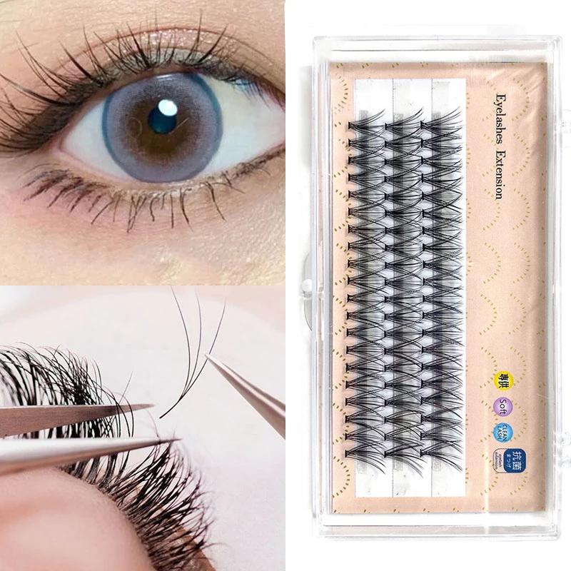 

60 пряди, накладные ресницы, 8-12 мм, 20D