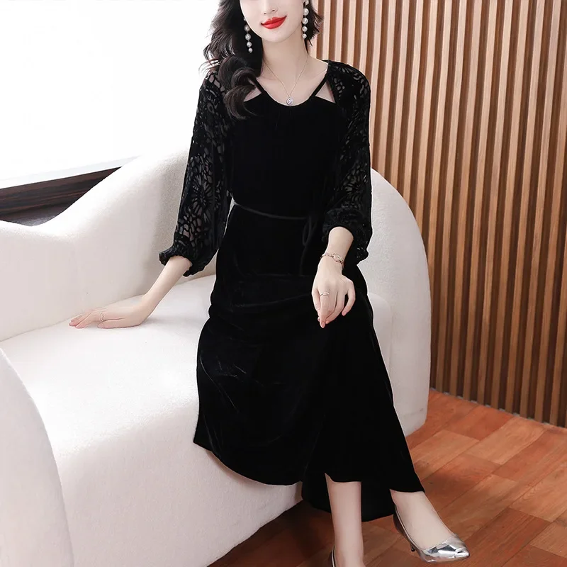 Высокое качество уменьшающее живот возраст женское осенне-зимнее черное