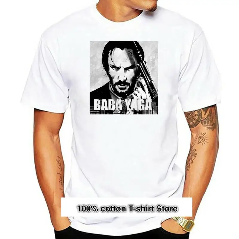 

Camiseta negra John Wick 3 Baba Yaga, talla S-3XL